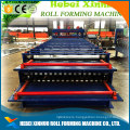 Professional Design Double Wave Galvanized Roofing Sheet Roll Forming Machine Exported Turkey